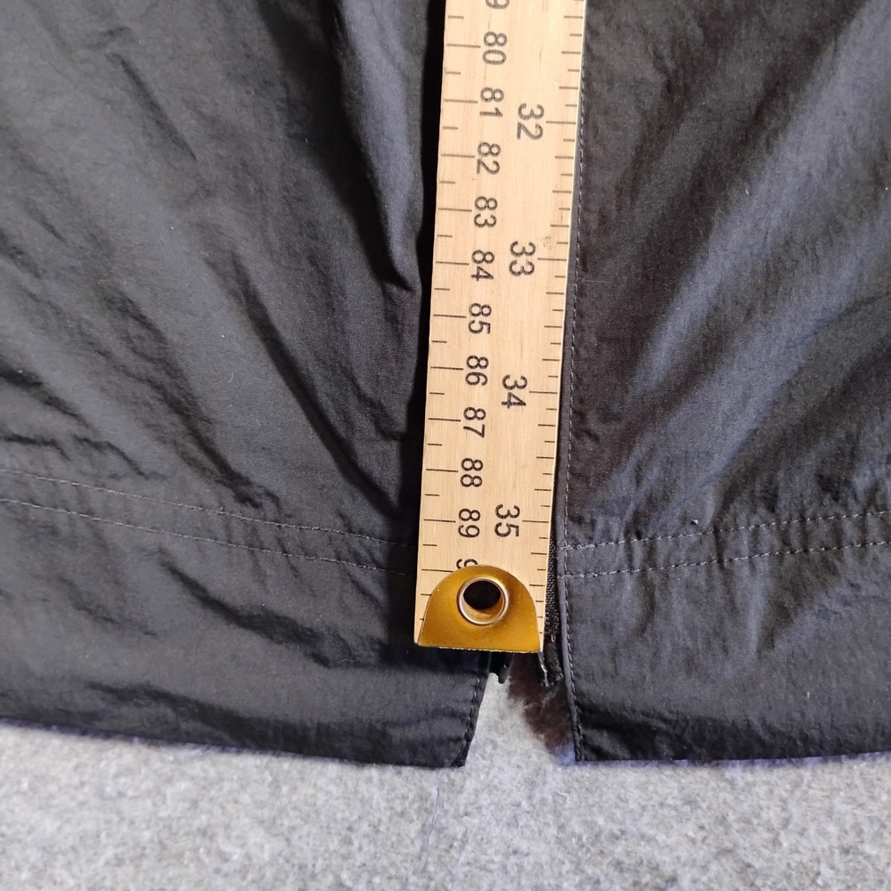 Vuori Airy Anorak Womens Black Windbreaker Parka Jacket Drawstring Waist M *Flaw - Picture 7 of 16